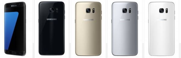 Samsung S7 edge straznja strana